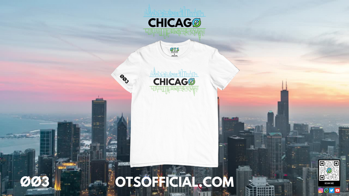 $29.99 (-$12.00) Chicago in white size Small (front Only)